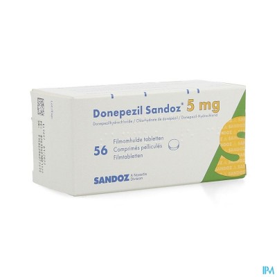 Donepezil Sandoz 5,0mg Filmomh Tabl 56 X 5,0mg