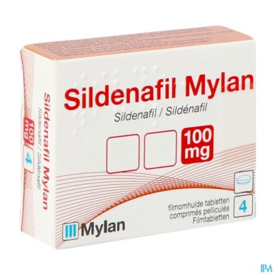 Sildenafil Viatris 100mg Filmomh Tabl 4