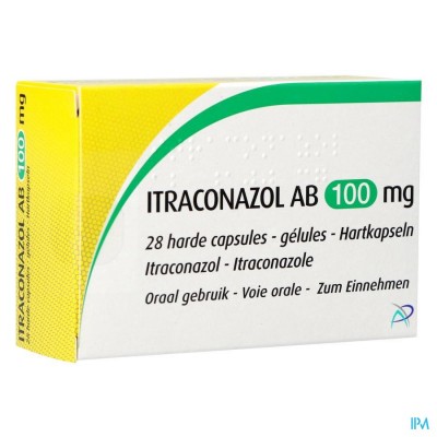 Itraconazol Ab 100mg Harde Caps 28 X 100mg