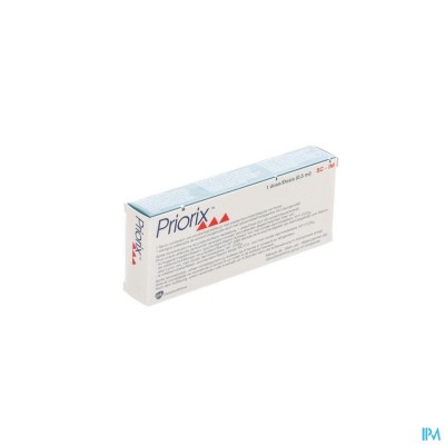 Priorix 1 Dos Inj + Solv Sc/im 0,5ml