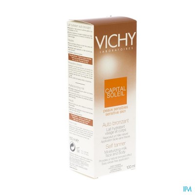 Vichy Cap Sol Melk Zelfbruin Gezicht&lich 100ml