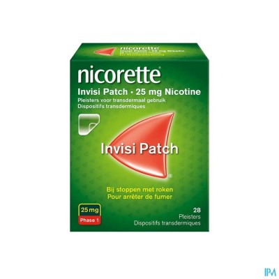 Nicorette Invisi 25mg Patch Transderm. 28