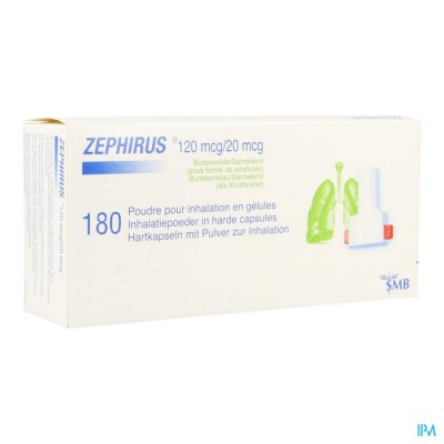 Zephirus 120mcg/20mcg Pdr Inhal.180 Gel + 1 Inhal.