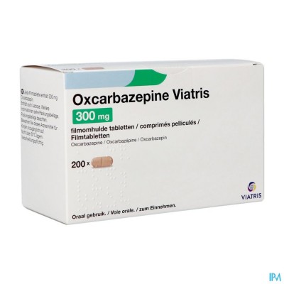 Oxcarbazepine Viatris 300mg Filmomh Tabl 200