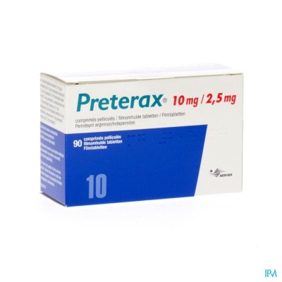 Preterax Comp 90 X 10,0mg/2,5mg