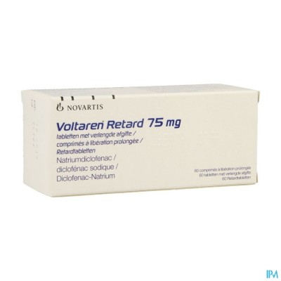 Voltaren Retard Comp 60 X 75mg