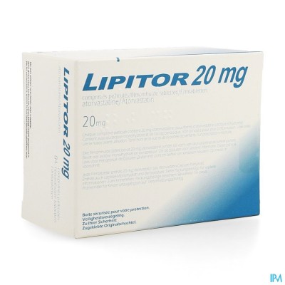 Lipitor 20 Pi Pharma Comp 84 X 20mg Pip