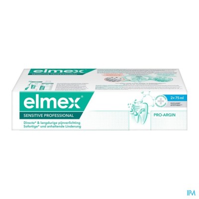 ELMEX® SENSITIVE PROFESSIONAL TUBE 2x75ML -1.50€