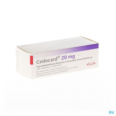 Cedocard Comp 100 X 20mg