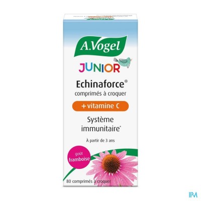 A.Vogel Echinaforce Junior + vitamine C 80 tabletten
