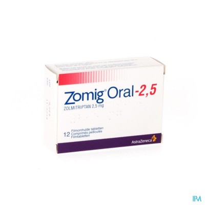 Zomig Oral Tabl 12 X 2,5mg