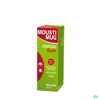 Moustimug Tropical Maxx 50% Deet Rol. 50ml