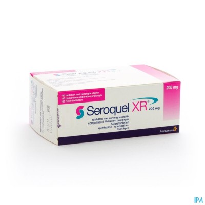 Seroquel Xr 200mg Comp 100 X 200mg