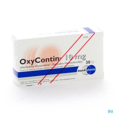 Oxycontin Tabl 30 X 10mg