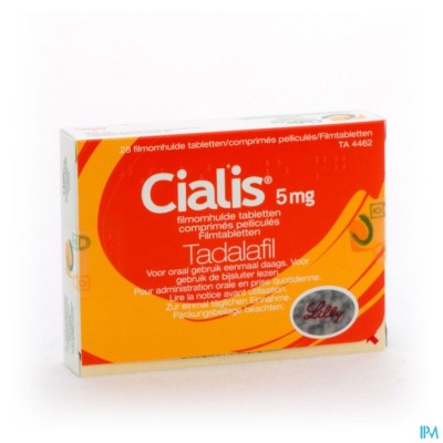 Cialis Filmomh Tabl 28 X 5mg