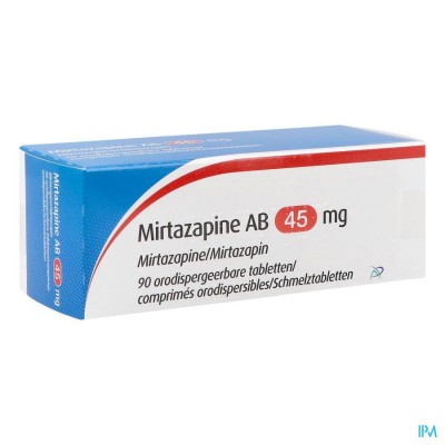 Mirtazapine Apotex 45mg Comp Orodisp 90