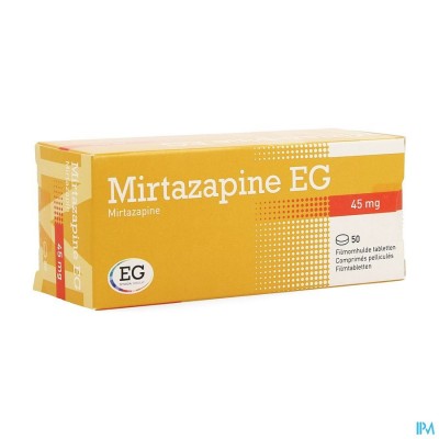 Mirtazapine EG 45Mg Tabl Pell 50X45Mg