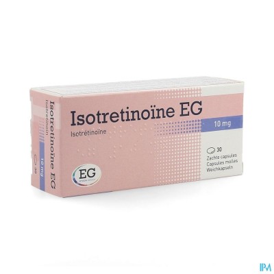 Isotretinoine EG 10 Mg Caps 30 X 10 Mg