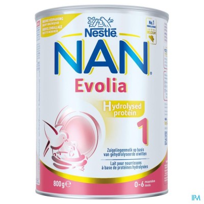 Nan Evolia Hp Hydrolysed Protein 1 800g