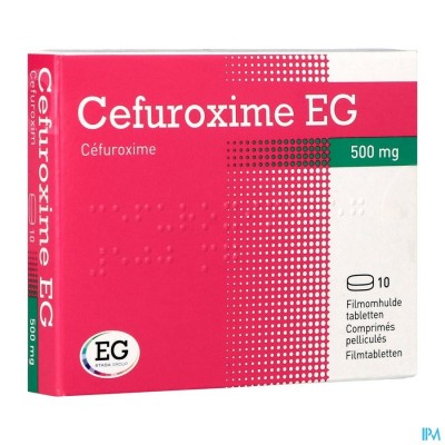 Cefuroxime EG 500Mg Filmomh Tabl 10 X 500Mg