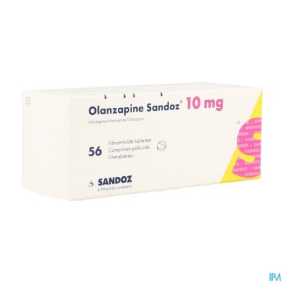 Olanzapine 10mg Sandoz Filmom Tabl 56