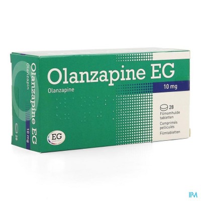Olanzapine EG 10 Mg Filmomh Tabl 28 X 10,0 Mg