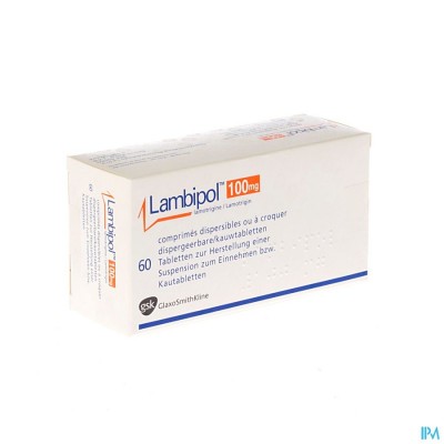 Lambipol 100mg Disp Tabl 60