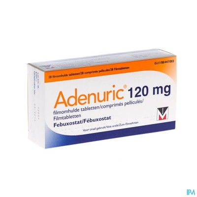 Adenuric 120mg Filmomh Tabl 28 X 120mg