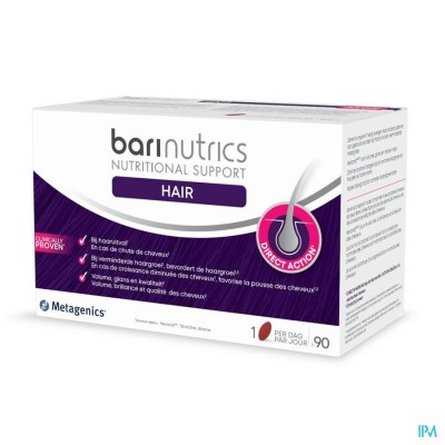 Barinutrics Hair Caps 90 Metagenics