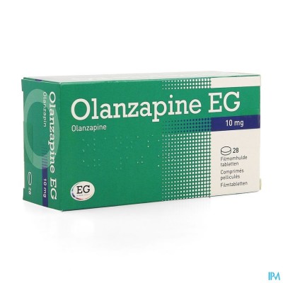 Olanzapine EG 10 Mg Filmomh Tabl 28 X 10,0 Mg