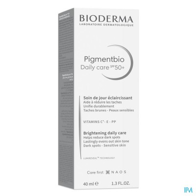 Bioderma Pigmentbio Daily Care Spf50+ Pomptube40ml