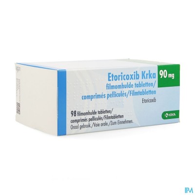 Etoricoxib Krka 90mg Filmomh Tabl 98 X 90mg