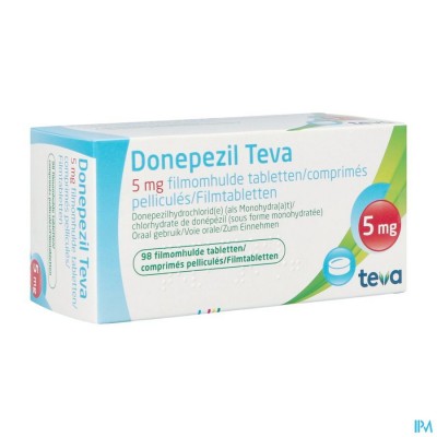 Donepezil Teva 5,0mg Filmomh 98x 5,0mg