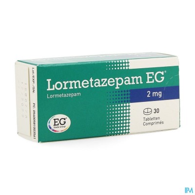 Lormetazepam EG         Tabl 30X2Mg