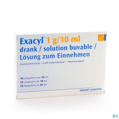 Exacyl Amp Per Os 10x1g/10ml