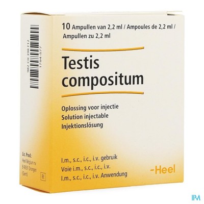 TESTIS COMPOSITUM II AMP 10X2,2ML HEEL