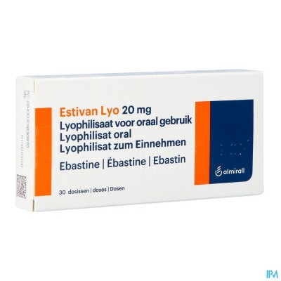 Estivan Lyo 20mg Dos Lyo 30 X 20mg