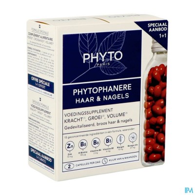 Phytophanere Haar & Nagels Caps 2x120