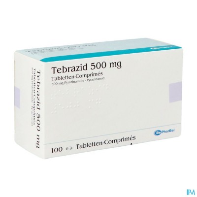 Tebrazid Comp 100 X 500mg