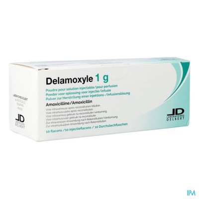 CLAMOXYL IV/IM 1G PDR OPL INF INJ FL 10