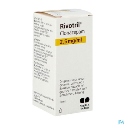 Rivotril 2,5mg/ml Gutt 10ml