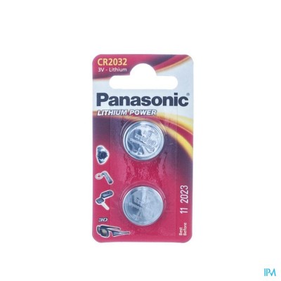 Panasonic Batterij Cr2032 3v 2