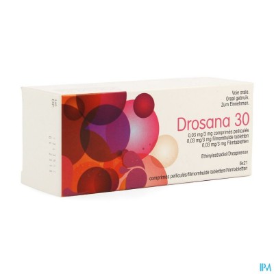 Drosana 30 0,03mg/3mg Filmomh Tabl 6 X 21