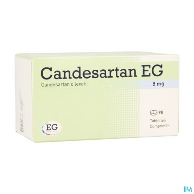 Candesartan EG 8Mg Tabl 98X8Mg