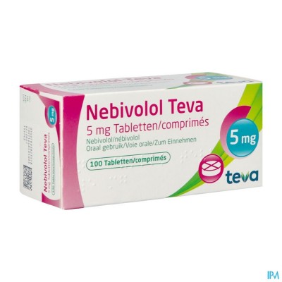 Nebivolol Teva Comp 100 X 5mg