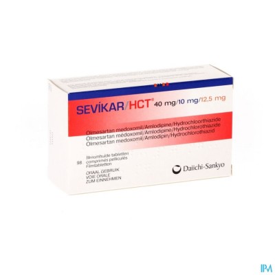 Sevikar Hct 40mg/10mg/12,5mg Filmomh Tabl 98