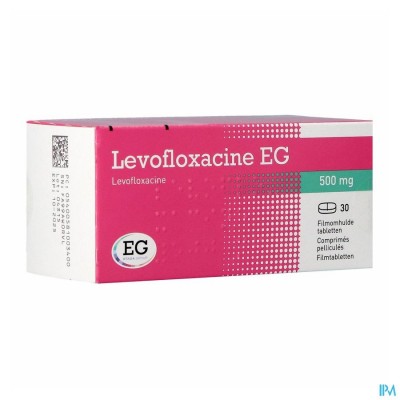 Levofloxacine EG 500Mg Tabl Filmomh 30X500Mg