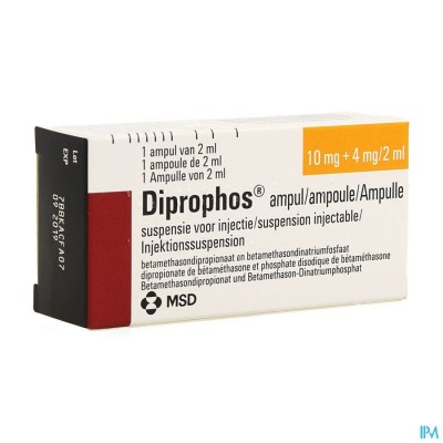 Diprophos 10mg/2ml 4mg/2ml Susp Inj Amp 1 X 2ml