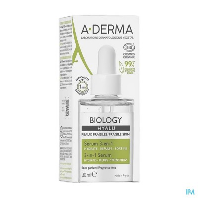 Aderma Biology Hyalu Serum 3-in-1 30ml
