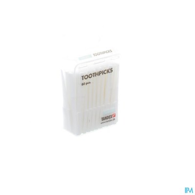 Tandex Toothpicks Plastic 80